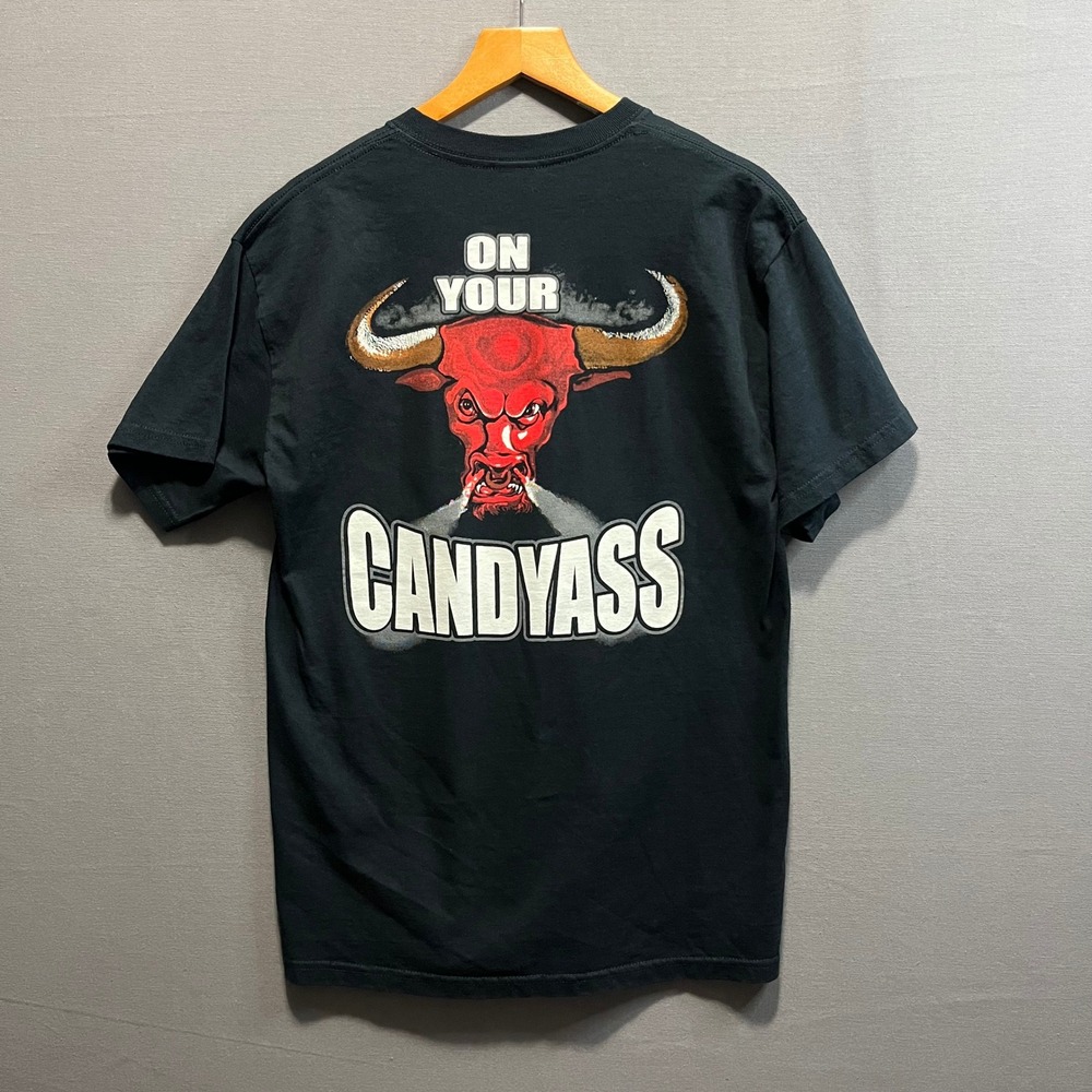 Gildan The Rock Layeth The Smacketh Down Brahma Bull Wrestling T-Shirt Mens M